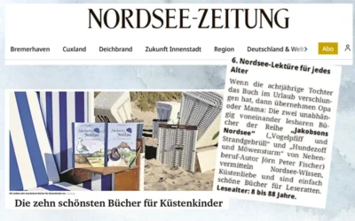 Jakobsons Nordsee in der Nordsee-Zeitung: Buchtipp für Küstenkinder