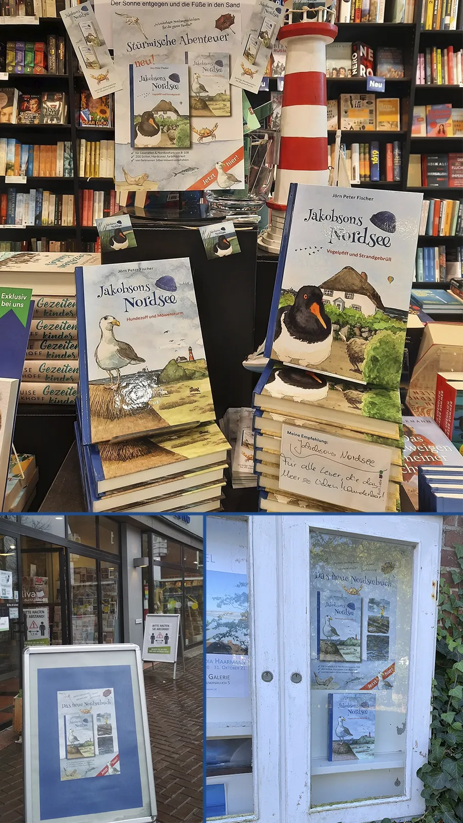 Präsentation von Jakobsons Nordsee im Buchhandel