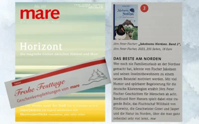 mare empfiehlt „Jakobsons Nordsee – Vogelpfiff und Strandgebrüll“